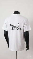 Silent Prowl – Charcoal Gesture Tee