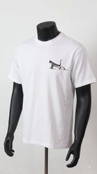 Silent Prowl – Charcoal Gesture Tee