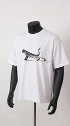 Silent Prowl – Charcoal Gesture Tee