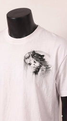 Cozy Duality – Monochrome Cat Tee