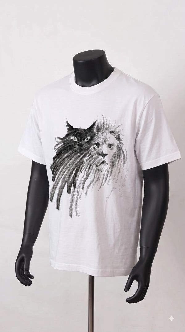 Shadow & Mane – Charcoal Sketch Tee