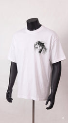 Cozy Duality – Monochrome Cat Tee