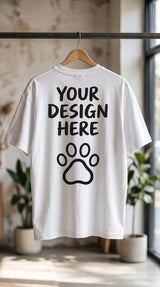 Custom Pet Portrait T-Shirt.