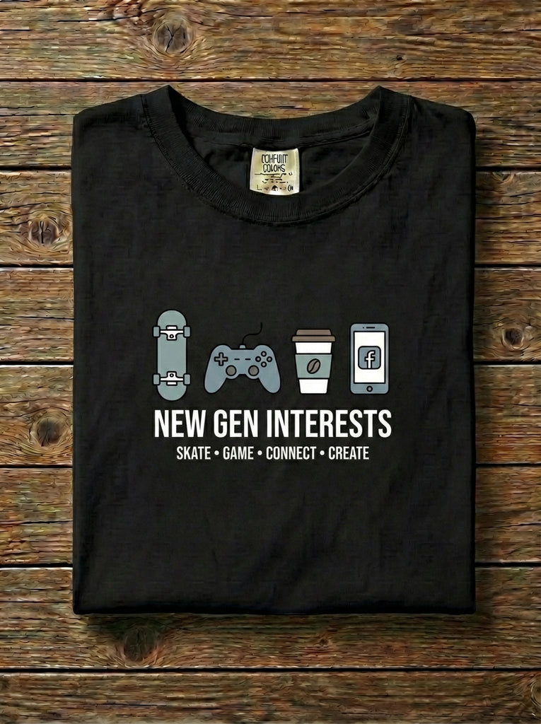 New Gen Interests Graphic T-Shirt