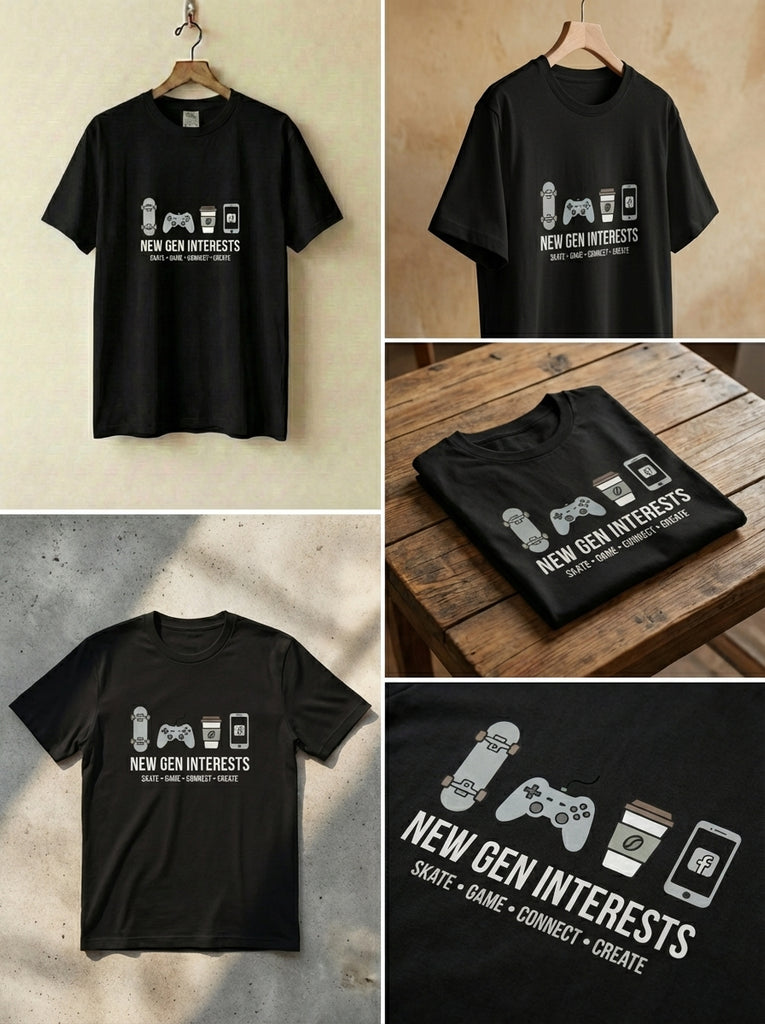 New Gen Interests Graphic T-Shirt