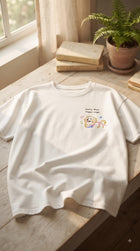 "Sunny Days, Happy Dogs" Golden Retriever Cute Hand-Drawn Graphic Tee