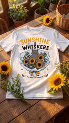 Sunshine & Whiskers Cat Graphic Tee