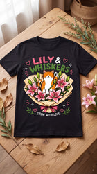 Lily & Whiskers Cat Graphic Tee