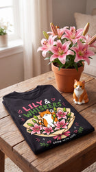 Lily & Whiskers Cat Graphic Tee