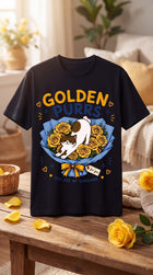 Golden Purrs Cat Graphic Tee