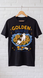 Golden Purrs Cat Graphic Tee