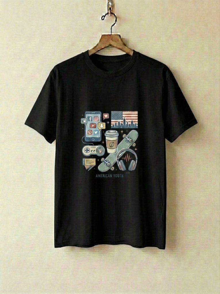 American Youth Graphic T-Shirt