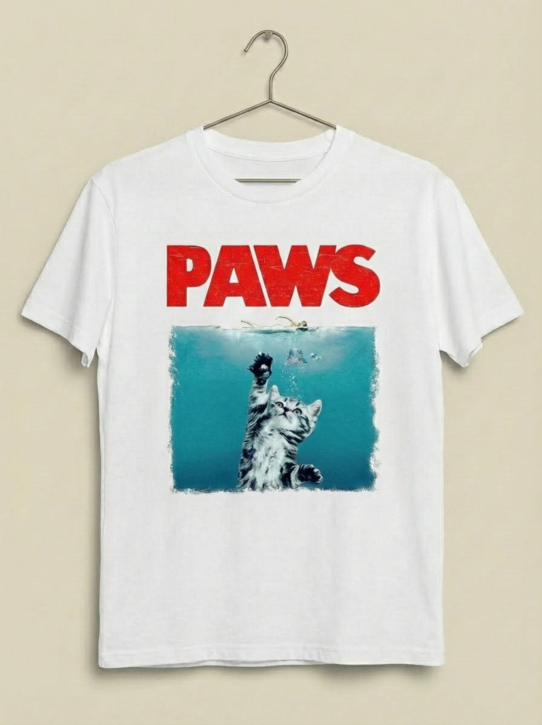 Unisex Artistic Cat Graphic T-Shirt