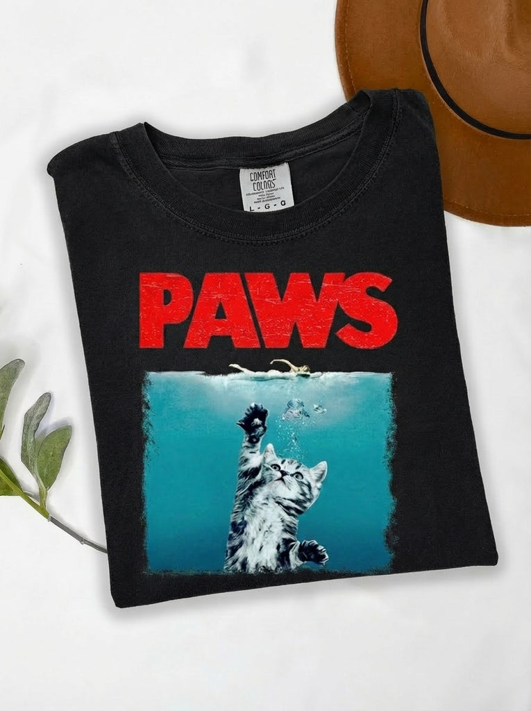 Unisex Artistic Cat Graphic T-Shirt