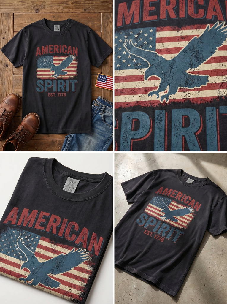 American Spirit Vintage Eagle T-Shirt