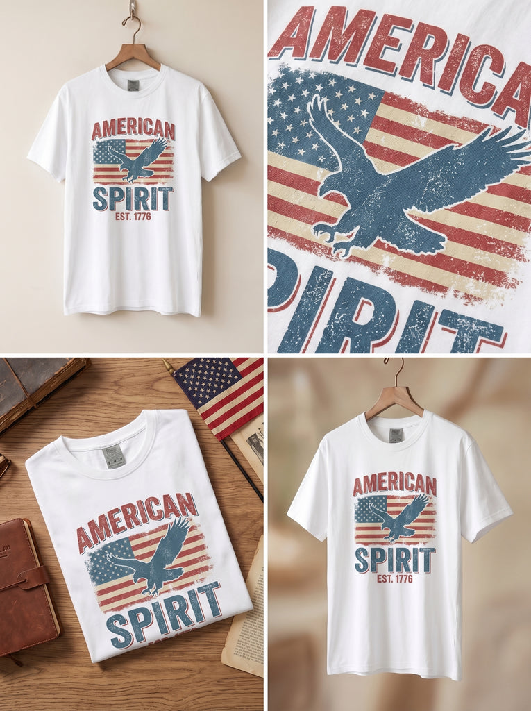 American Spirit Vintage Eagle T-Shirt