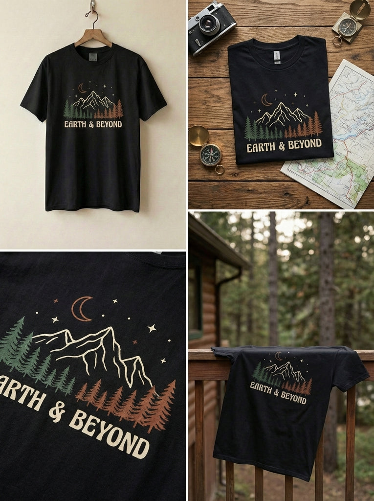 Earth & Beyond Vintage Graphic T-Shirt