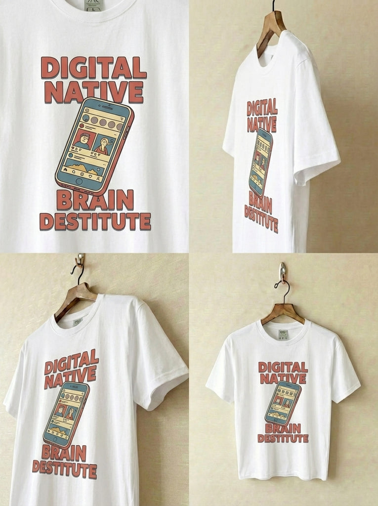 Digital Native Graphic T-Shirt