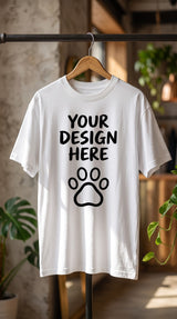 Custom Pet Portrait T-Shirt.